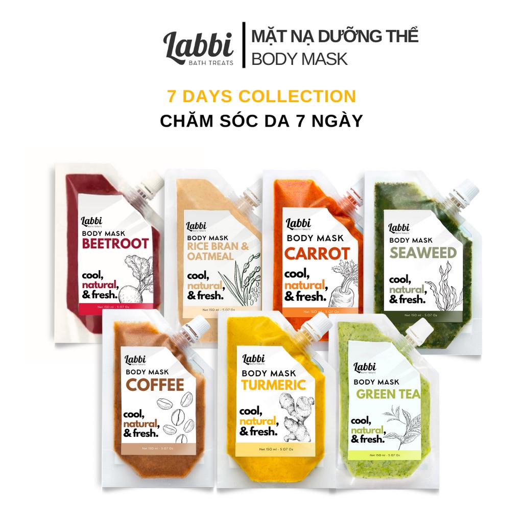 Mặt nạ dưỡng thể Nghệ - TURMERIC BODY MASK - Labbi Bath Treats