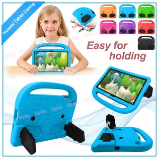 Huawei matepad t10 t10s mediapad m5 m6 8.4 10.8 t3 9.6 t5 10.1 m3 t3 t8 8.0 m3 m5 lite 8.4 inch kids safe eva stand shockproof case protective tablet cover case with hand holder