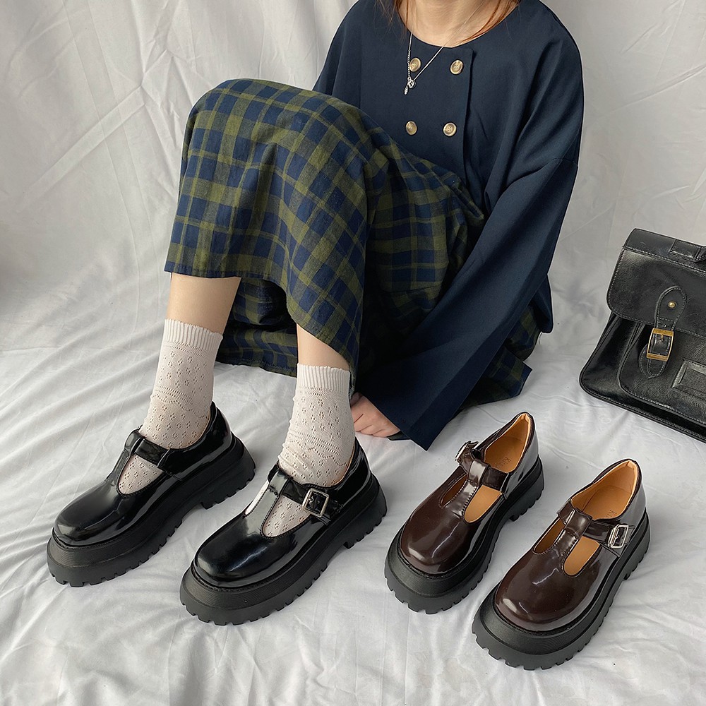 GIÀY ULZANG ĐẾ BÁNH MỲ 5CM - GIÀY VINTAGE