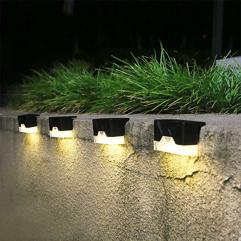 Đèn LED 3 Màu Năng Lượng Mặt Trời Chống Thấm Nước Chiếu Sáng Sân Vườn / Ngoài Trời