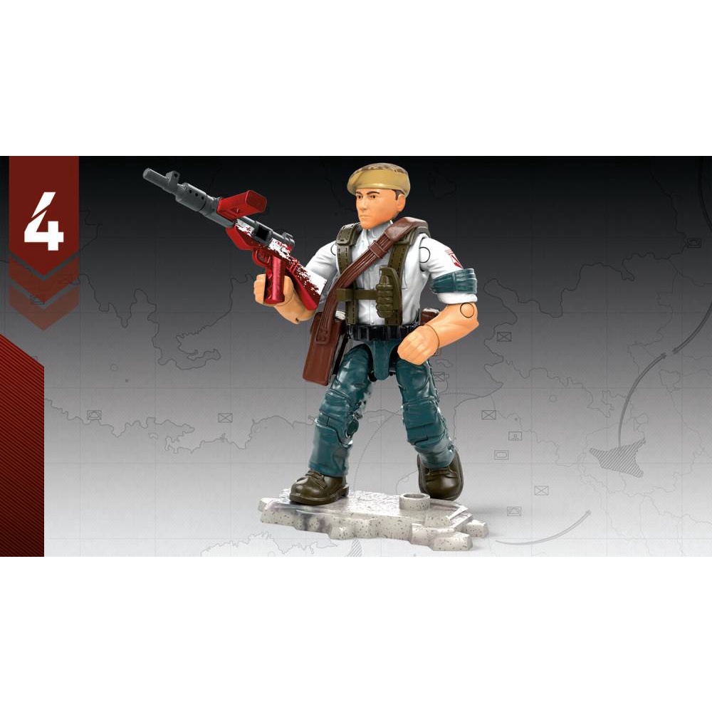 Mega Construx Call of Duty - WWII Resistance Fighter - Bộ xếp hình Mega Construx