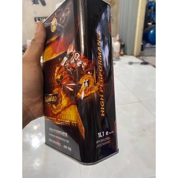 Nhớt Sprayking Moto 10w40 1.1Lít full tổng hợp dành cho xe máy