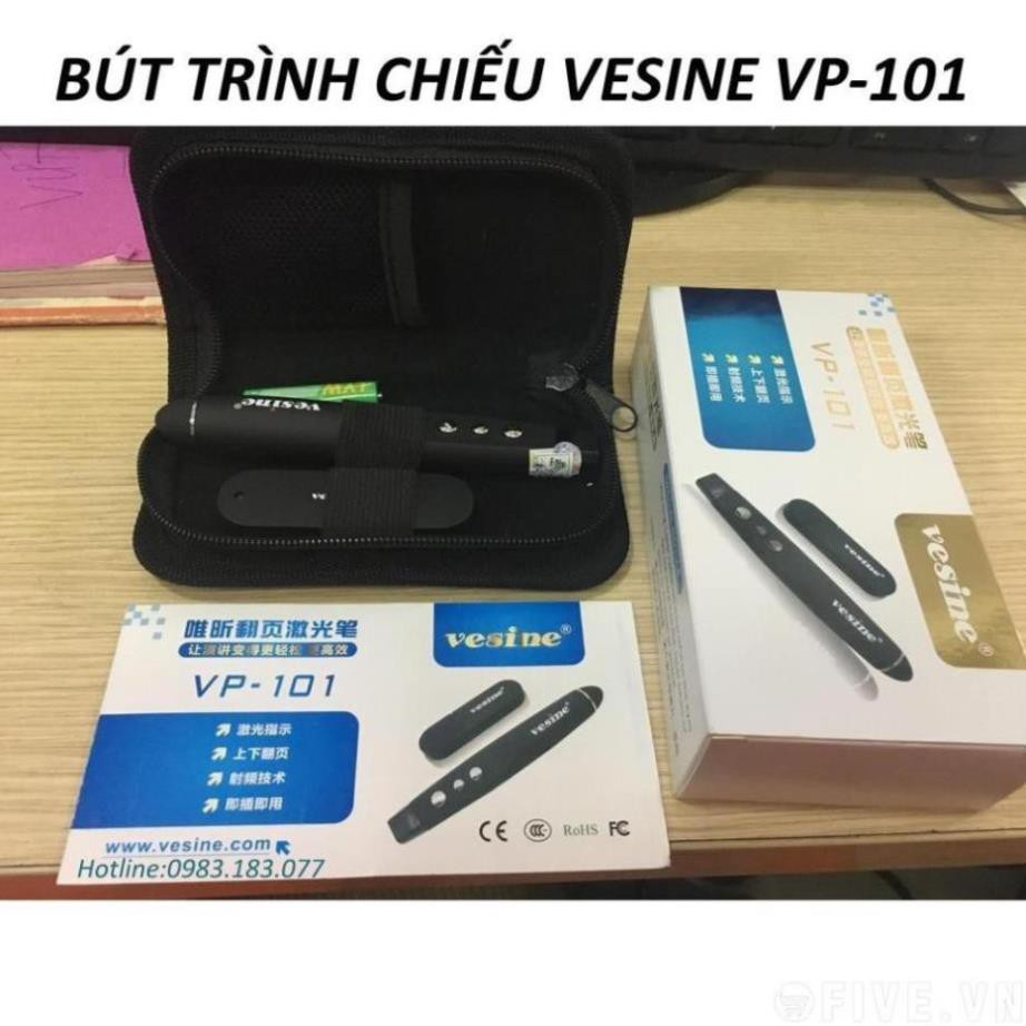 Bút Trình Chiếu Vesine Vp101 Hỗ Trợ Giảng Dạy Trình Chiếu Slide - Chính hãng Bảo hành 6 tháng