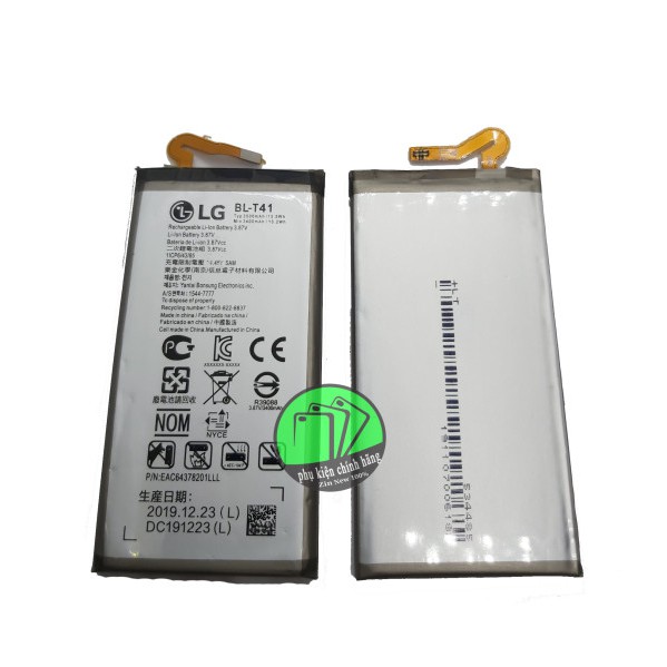 Pin LG G8 ThinQ  3500mAh Chính Hãng nguyên SEAL, Đúng Chất Lượng - BH 1 năm