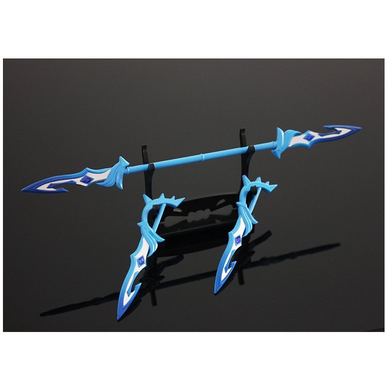 Mô hình kim loại THƯƠNG CHILDE Tartaglia pháp khí game GENSHIN IMPACT anime chibi