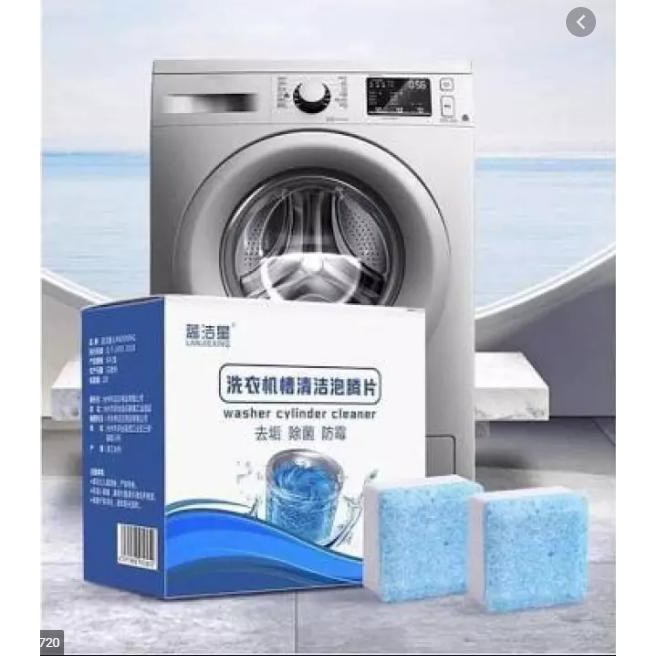 HSS hot Hộp 12 Viên Tẩy Lồng Máy Giặt