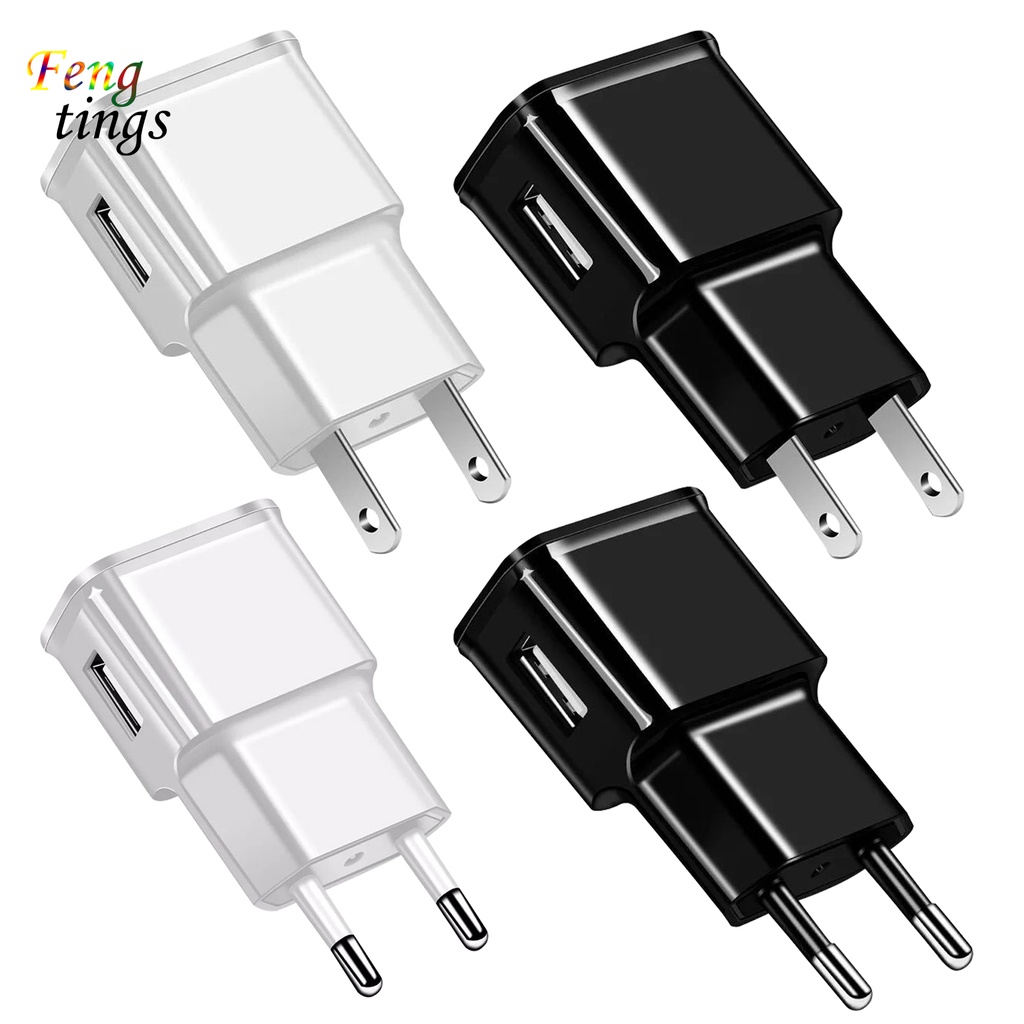 Cốc sạc nhanh US/EU bằng ABS chống mòn tiện dụng khi đi du lịch