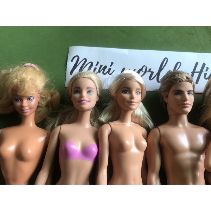 Búp bê Barbie thanh lý hàng lỗi. Mã Barbie lỗi A