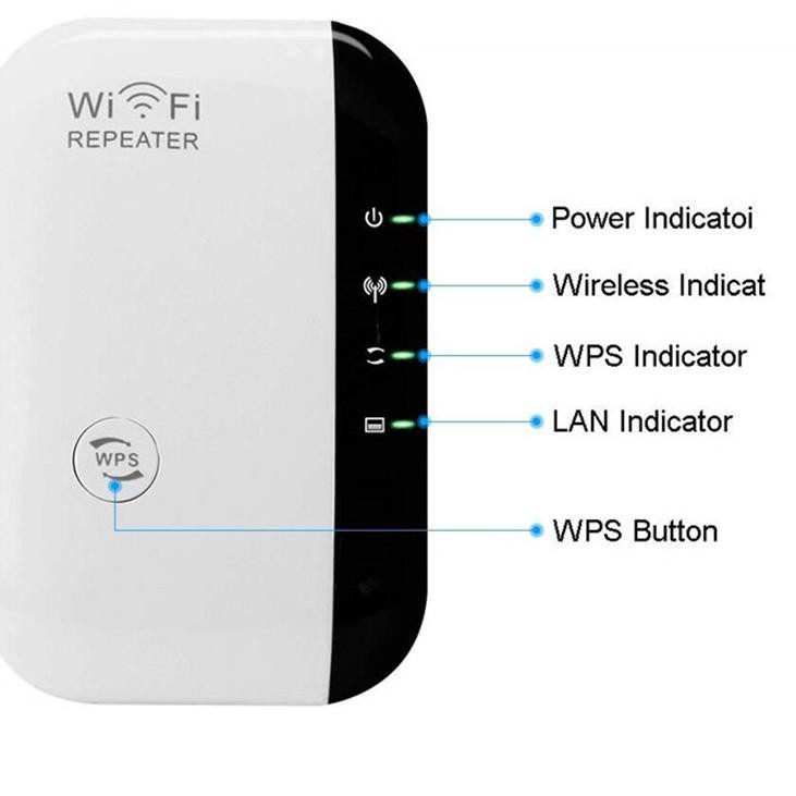 Thiết bị lặp sóng WiFi không dây 300Mbps 802.11N/B/G | BigBuy360 - bigbuy360.vn