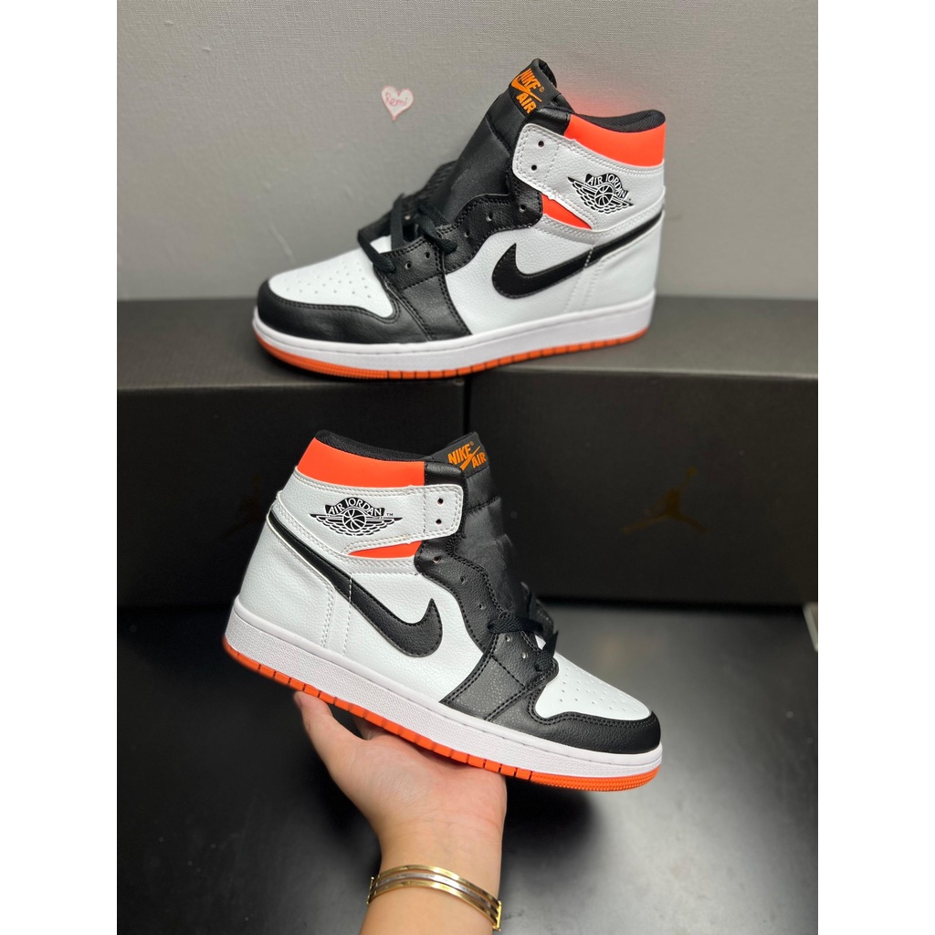 GIÀY BÓNG RỔ JD TRẮNG CAM CAO