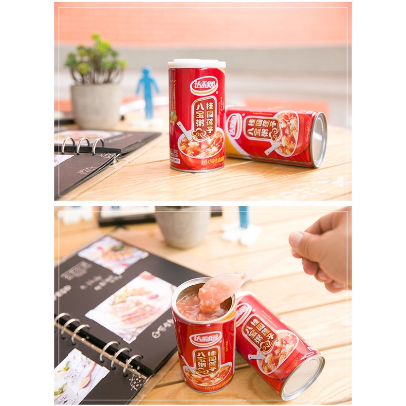 Cháo Bát Bảo Ăn Liền Thơm Ngon - Đủ 4 Vị - Lon 360gr [SIÊU RẺ]