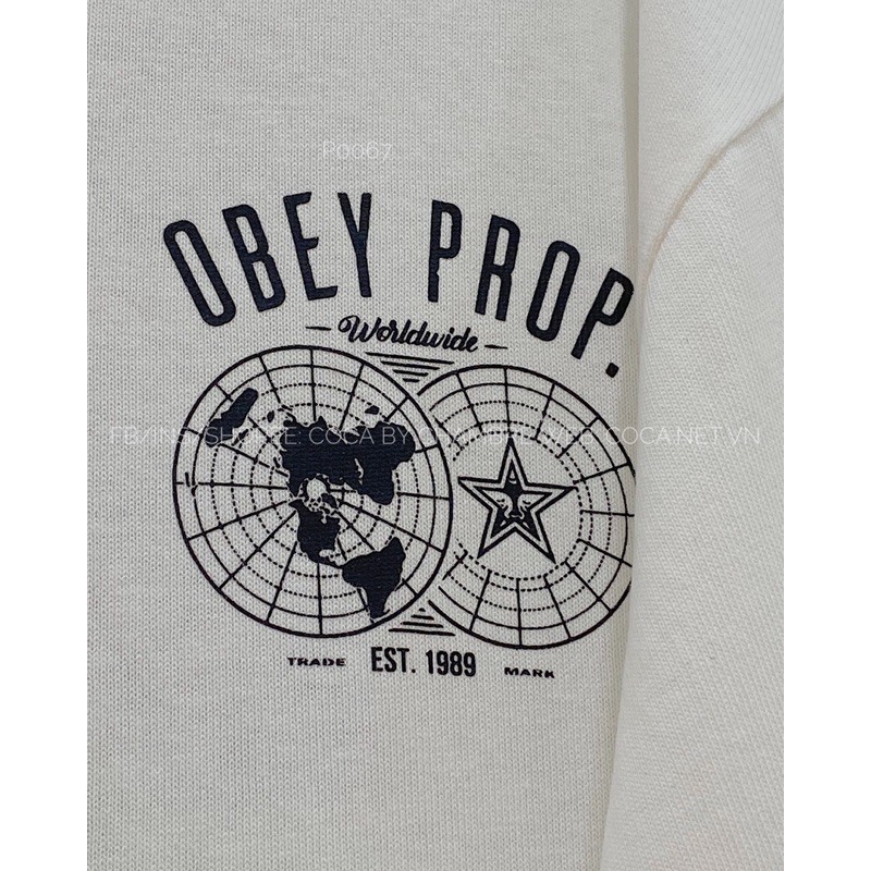 [Mã WASKT304 giảm 15% tối đa 30K đơn 99K] [P0067]💦 Áo thun áo phông unisex OBEY form rộng vải dày (Có sẵn/ảnh thật) | BigBuy360 - bigbuy360.vn