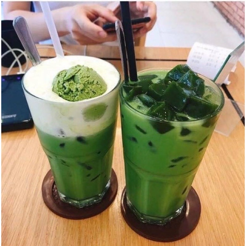 Bột trà xanh Tsujiri Matcha Milk Nhật Bản 200g