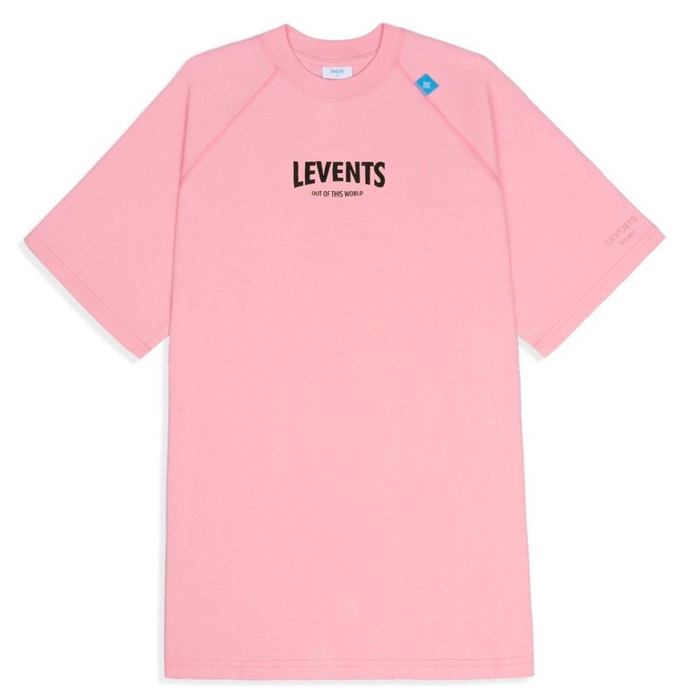 LEVENTS® RAGLAN SPACE TEE / PINK (Levents Chính Hãng)
