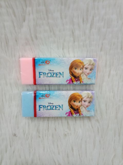 Gôm Eraser hình Elsa & Anna E-017/FR 62x21x10mm 8936040454188