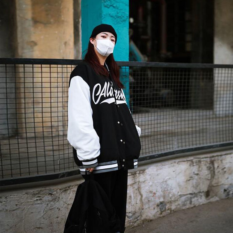 Áo Khoác Bóng Chày Họa Tiết Graffiti Cá Tính Cho Nam Nữ | BigBuy360 - bigbuy360.vn