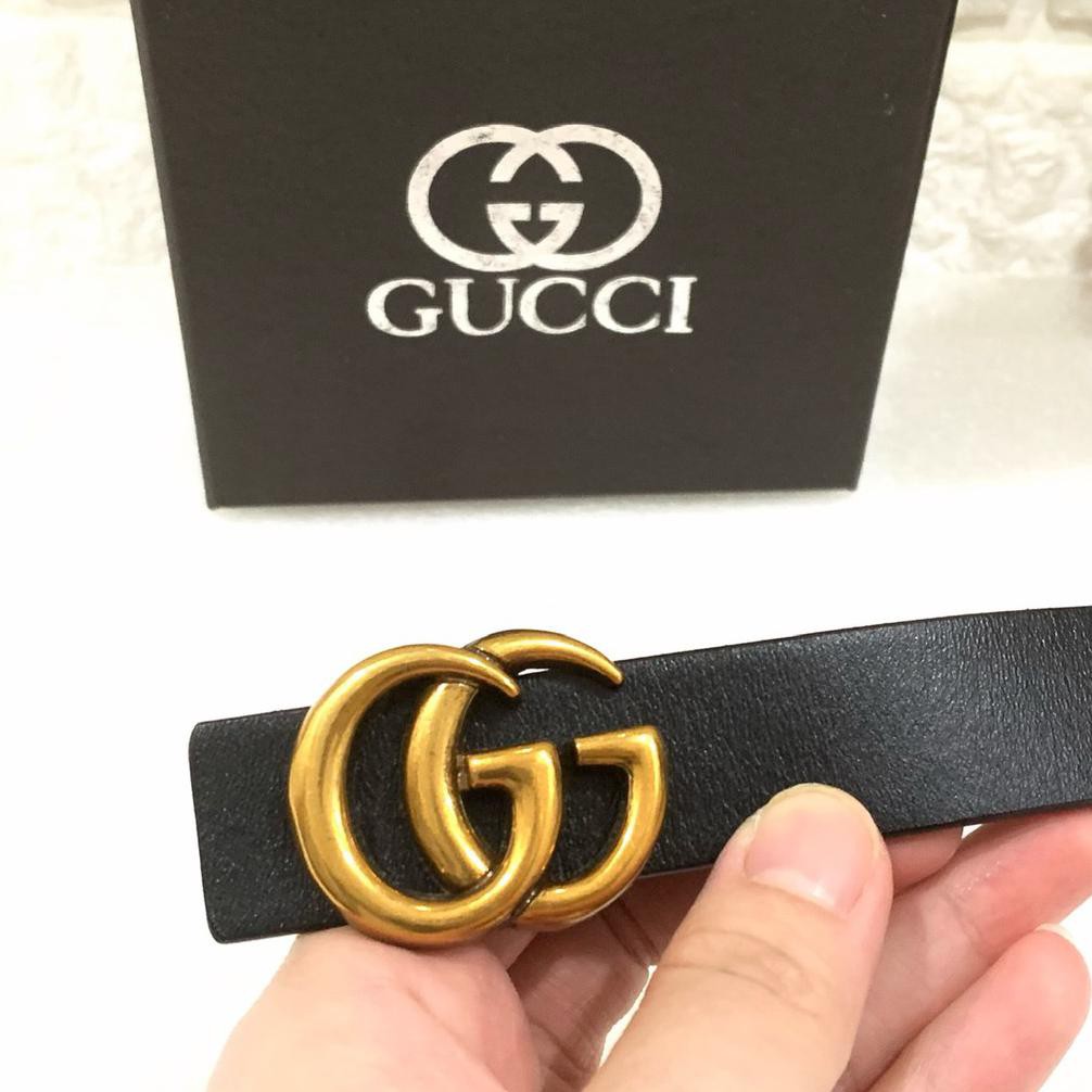 Dây Nịt Gucci + Hộp Đựng Thời Trang Cho Nữ