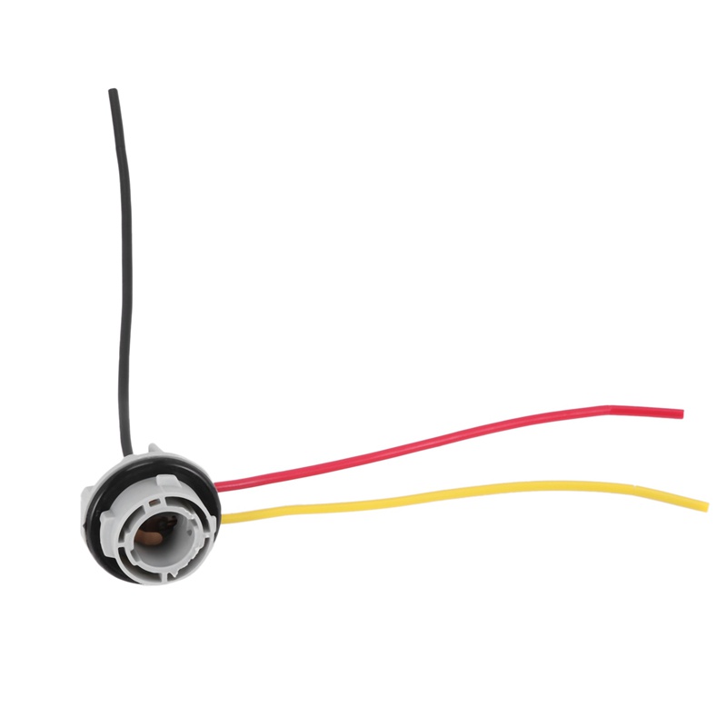 Set 2 Giá Đỡ Bóng Đèn P21 / 5W 1157 Bay15D Bằng Nhựa Chuyên Dụng Cho Xe Hơi