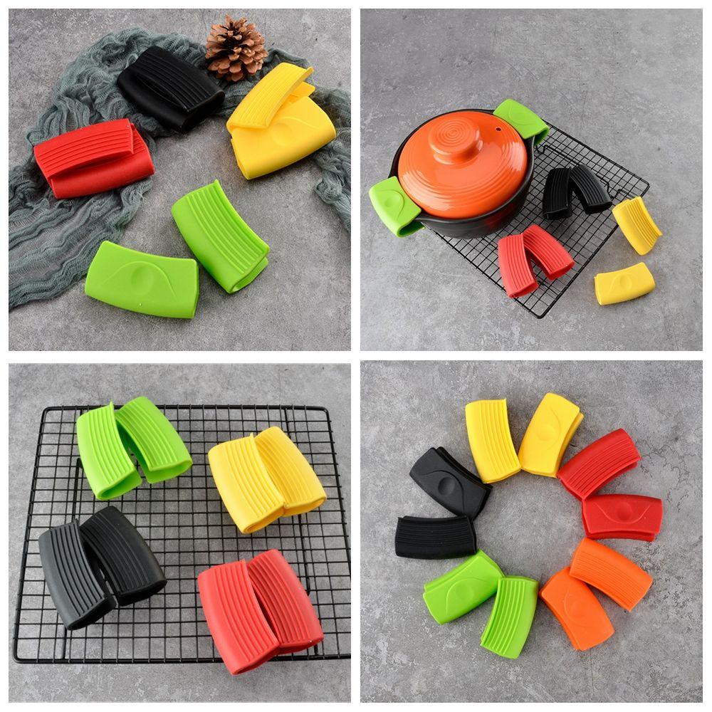 Tay Cầm Nhấc Nồi Bằng Silicone Chống Bỏng Chống Trượt Chống Bỏng