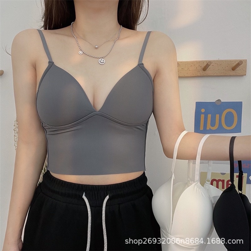 Áo lót nữ, Áo bra su croptop, bralette su siêu êm  kiểu dáng trẻ,năng động.