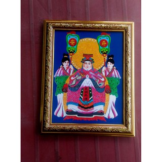 Khung Tranh Laminate Bà Chúa Tiên 18x24