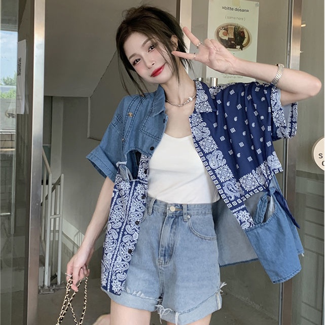 Áo Sơ Mi Nữ Rời Mùa Thu Mới Phong Cách Hàn Quốc Áo Sơ Mi Cổ Điển Thời Trang