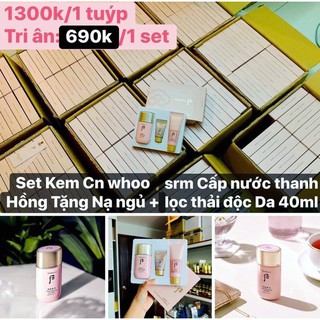 Sữa chống nắng dưỡng da trắng mịn Whoo hồng Vital Hydrating Sun Fluid SPF50+ PA+++