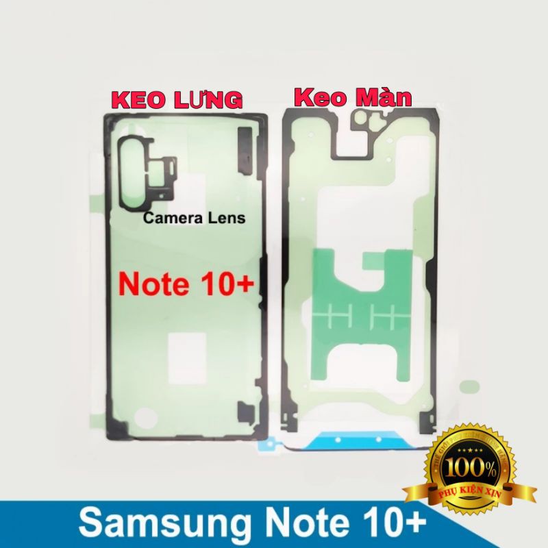 Keo Lưng Keo Màn Zin Áp Suất Note10Plus / Note 10+ / N975 Chính Hãng