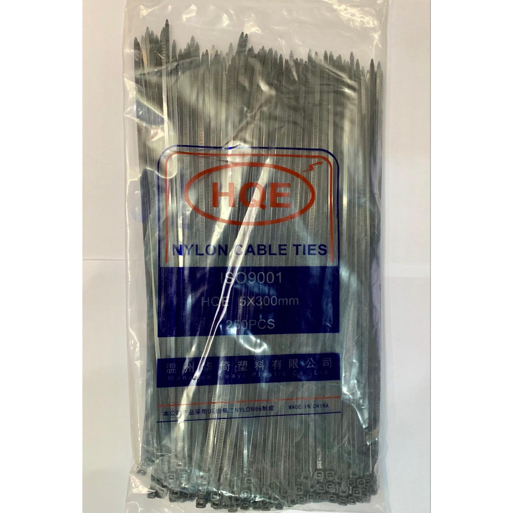 Dây Thít, Dây Rút, Lạt Nhựa Đen đủ kích cỡ từ 15Cm - 40Cm