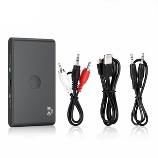 Thiết bị nhận và phát tín hiệu âm thanh bluetooth 4.2 TX6 NFC 2 trong 1 dành cho máy tính