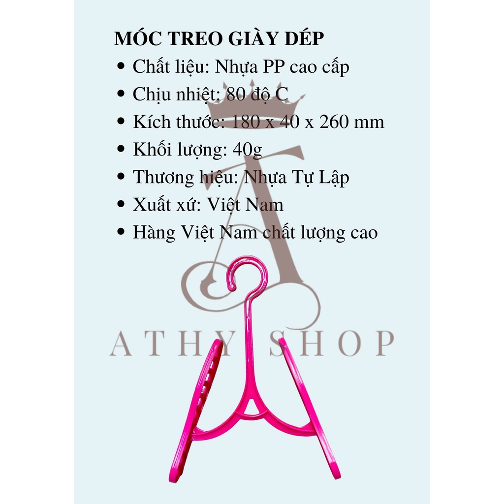 Móc nhựa phơi giày dép, thanh giá treo phơi đồ, treo giầy dép, xịn đẹp giá rẻ cao cấp, shoes shoe holder drying tool