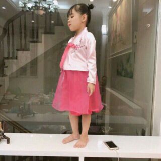 #Hanbok cho bé gái