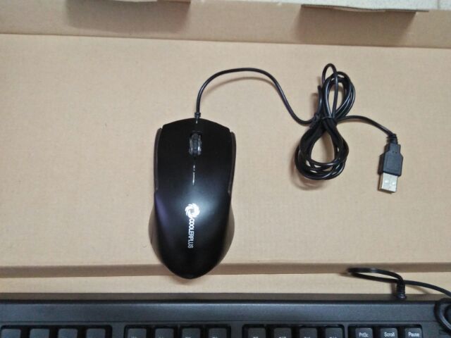 Bộ bàn phím, chuột có dây Coolerplus C112