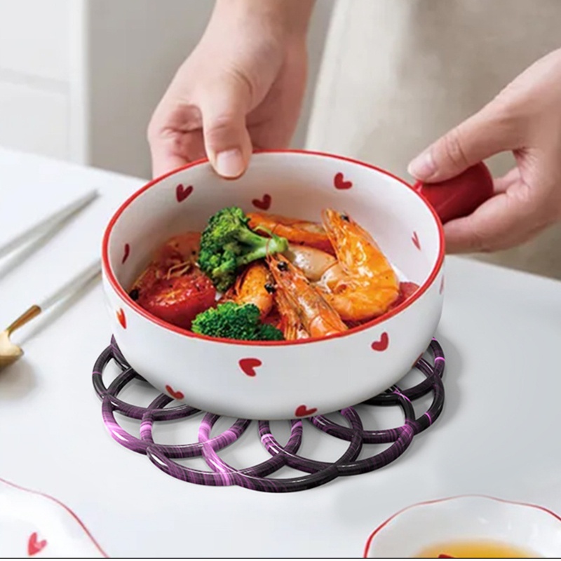 Khuôn Làm Đế Lót Ly Bằng Epoxy Họa Tiết Pha Lê Độc Đáo DIY