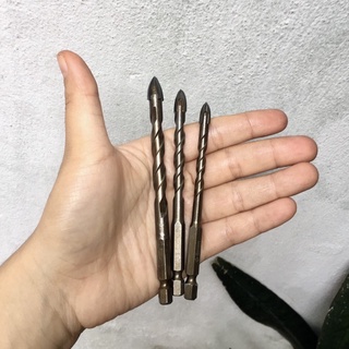Mũi khoan đa năng, mũi khoan gạch men cạnh, 4 6 8 10 12 mũi khoan chuôi lục giác