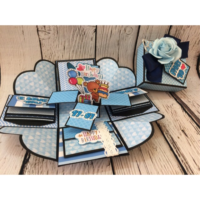 Hộp quà sinh nhật, hộp đựng ảnh. (Free in ảnh) | BigBuy360 - bigbuy360.vn