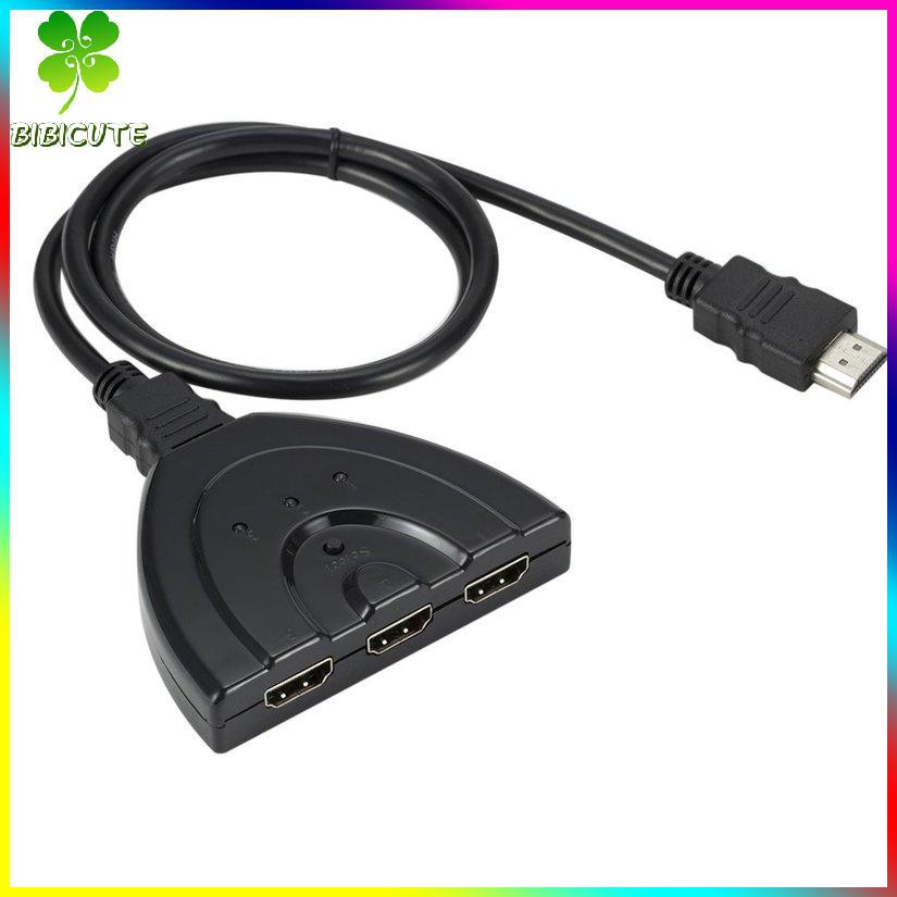 [Fast delivery]3 IN 1 OUT 1080P Hub V1.3B HDMI-compatible Splitter Cable For HDTV XBOX PS3