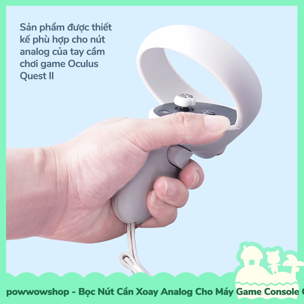 [Sẵn VN - Hỏa Tốc] Oculus Quest II Set 4 Bọc Nút Cần Xoay Analog Dành Cho Nút Của Tay Cầm Chơi Game Console Oculus Paw