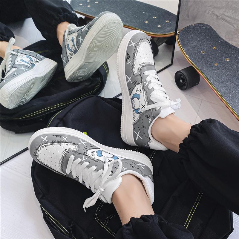 Giày Thể Thao Nam Hot Trend KATEZA48 Giày Sneaker Nam Họa Tiết Hoạt Hình Phong Cách Trẻ Trung Năng Động | BigBuy360 - bigbuy360.vn