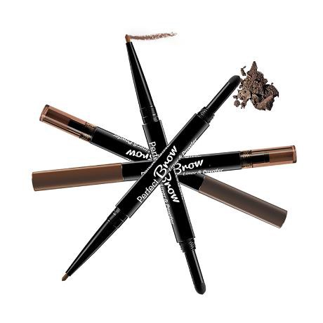 Chì Kẻ Chân Mày 2 Đầu Silky Girl Perfect Brow Liner &amp; Powder