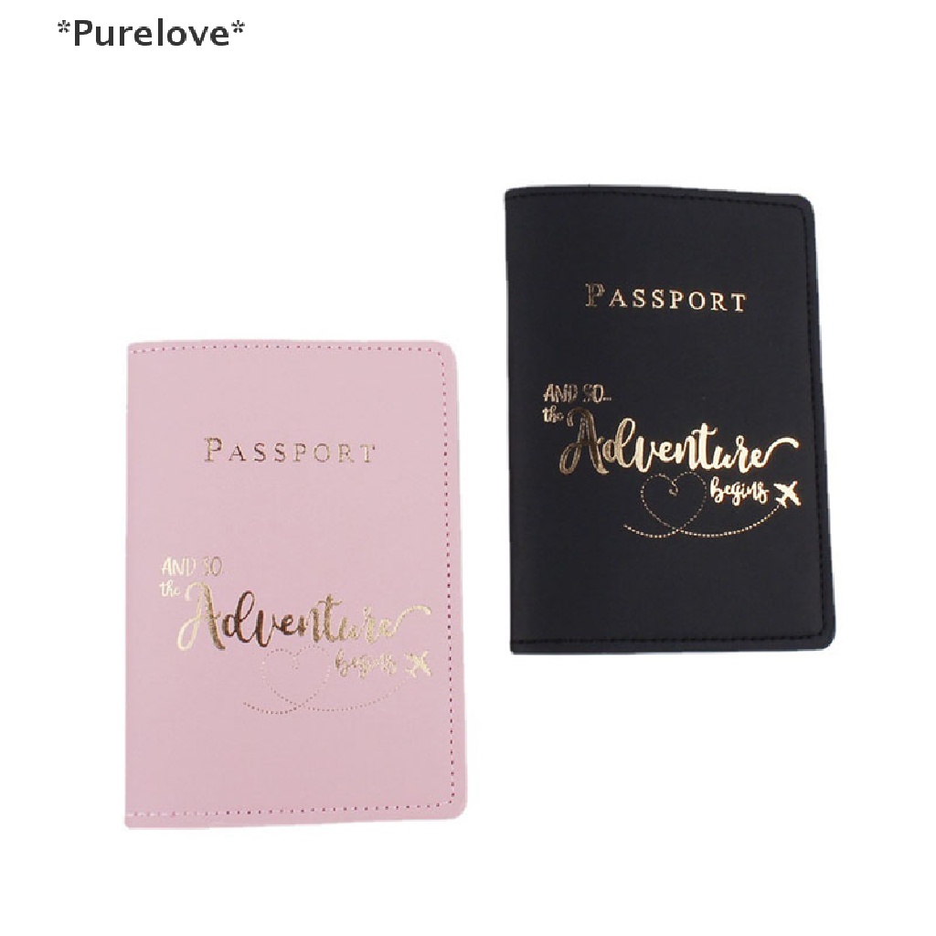 [Purelove] Ví Da PU Mỏng Đựng Hộ Chiếu Họa Tiết Bản Đồ Thế Giới Đơn Giản Thời Trang Cá Tính [Hot