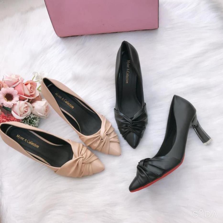Giày cao gót 💥HÀNG HOT💥giày cao gót nữ 7 cm cách điệu êm mềm, chống trượt [HÀNG SẴN]