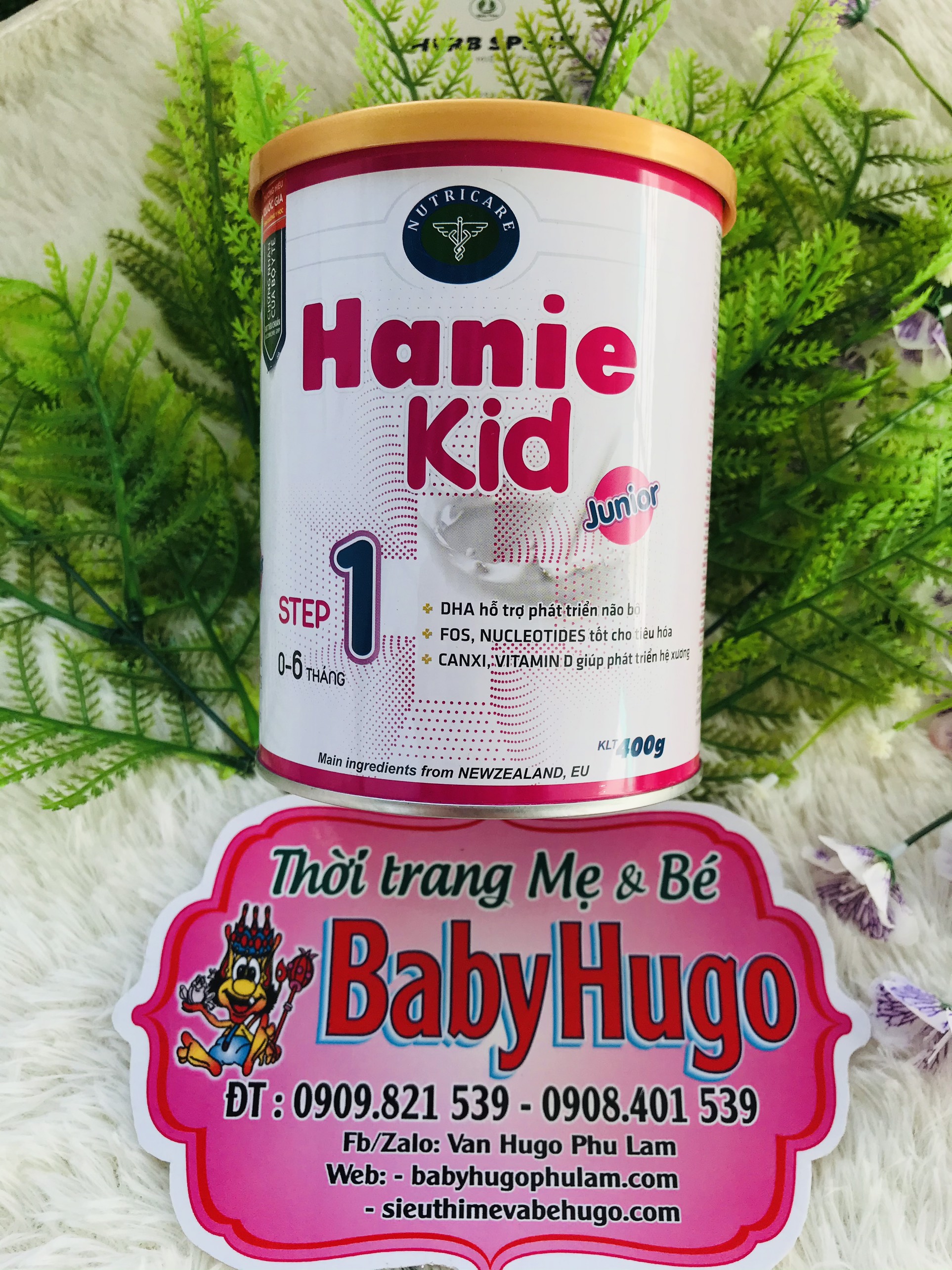 [HSD 2022] Sữa bột Hanie Kid 1 Lon 400g