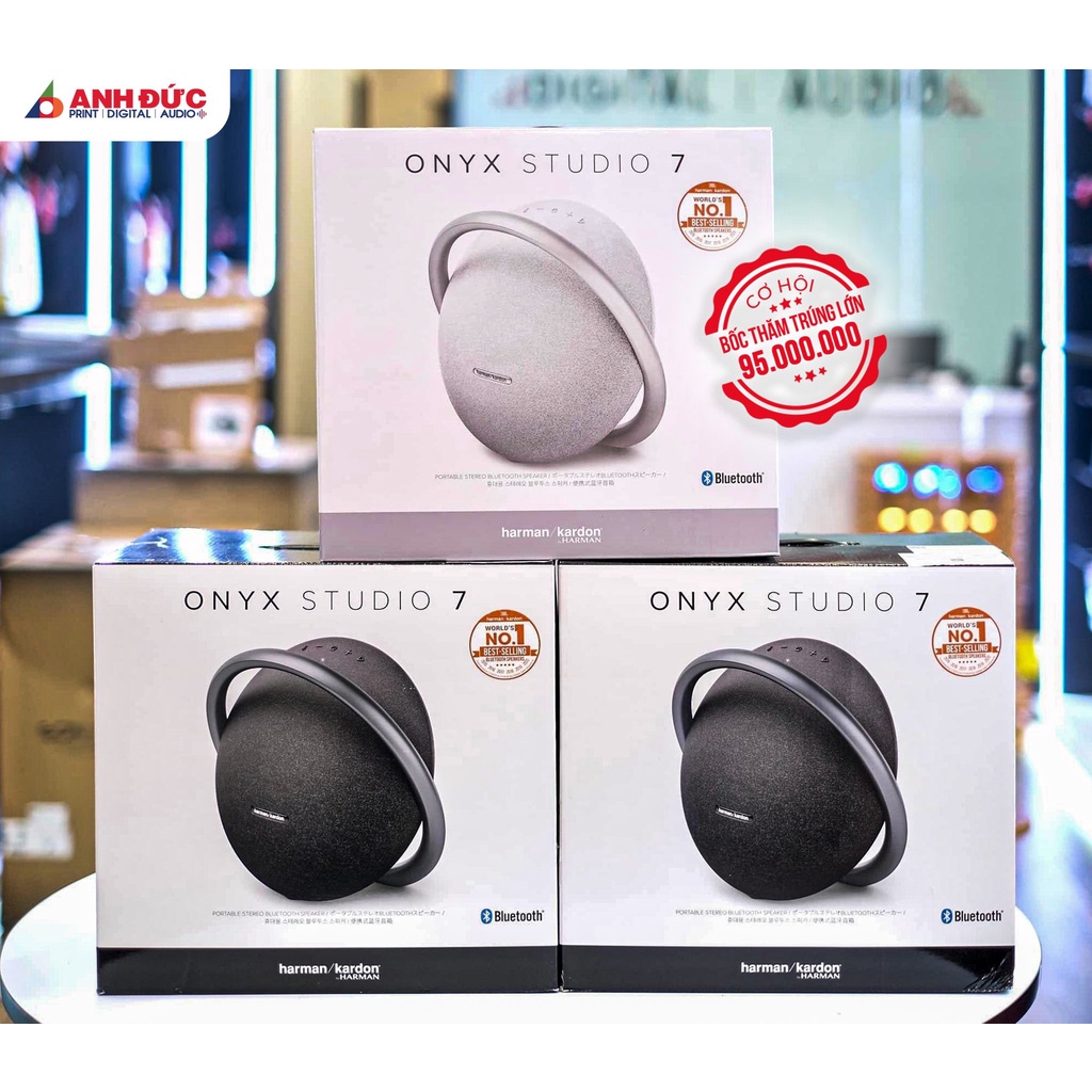 Loa Harman Kardon Onyx Studio 7 Chính Hãng - Kháng Nước Chuẩn IPX7, Bảo Hành 12 Tháng