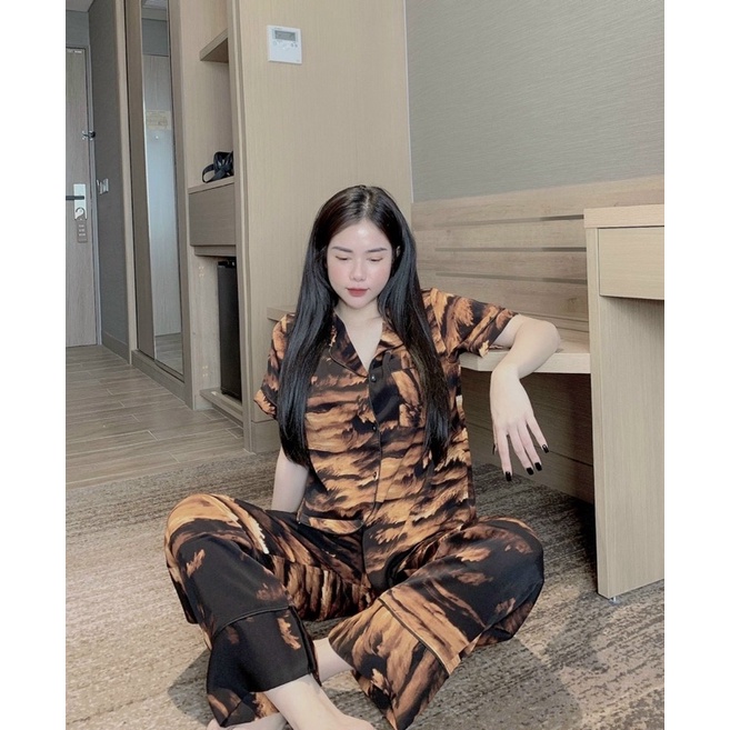 bộ mặc nhà pijama mango 40kg đến 60kg (ảnh thật kèm video thật)