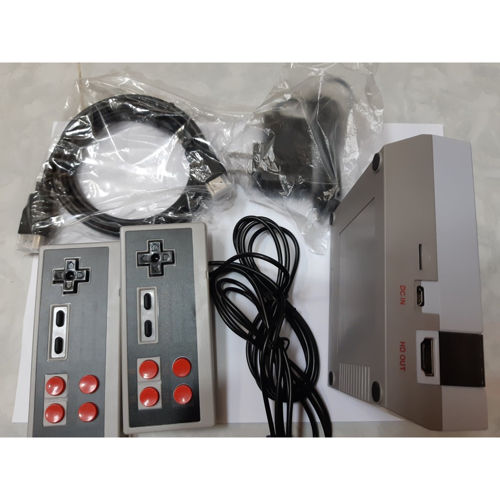 Máy chơi game 4 nút kiểu Nintendo Classic có HDMI tích hợp 600 game