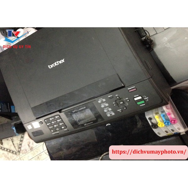 Máy in phun màu cũ đa năng brother J220 kholinhkienmayin