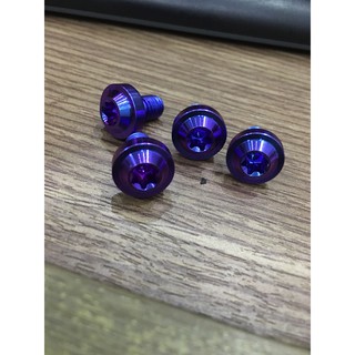 ỐC TITANIUM GR5 6x10, 6x15 DÀY VÀ MỎNG