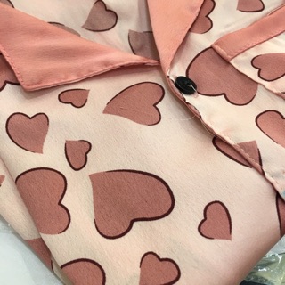 Set pyjama lụa hàn