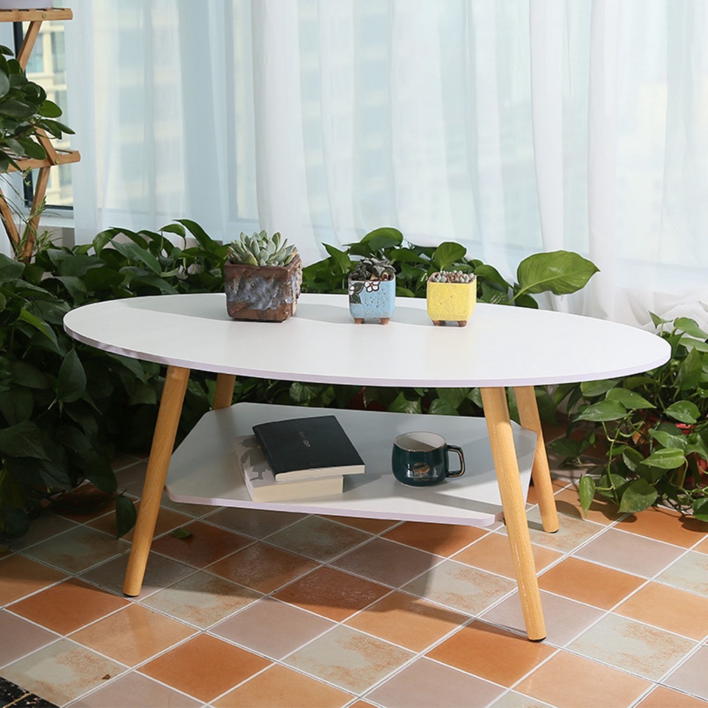 Bàn trà, bàn sofa hình chữ nhật vintage loại lớn ngồi bệt hoặc ngồi cao với ghế sofa chân gỗ tự nhiên chắc chắn